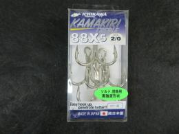 ICHIKAWA FISHING<br />KAMAKIRI TREBLE(カマキリトレブル)88X5　#2/0