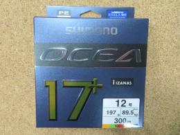 Shimano<br />OCEA 17+<br />12号 300m 5カラー