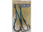 SOM<br />PREMIUM HOOK　青技20-25F(アシスト25mm)