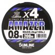 SUNLINE<br />ソルティメイト<br />アメイザーX4<br />0.8号 300m