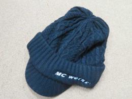 MC works'<br />キャスケット2026<br />ブラック×ホワイト