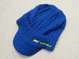 MC works'<br />キャスケット2026<br />ネイビー×イエロー