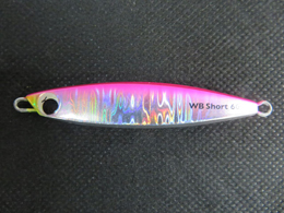 メロン屋工房<br />Weak Bait Short 60g<br />ホロピンク