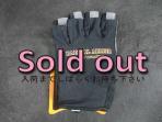 MC works'<br />FINGERLESS GLOVE<br />Lサイズ　ブラック×オレンジロゴ