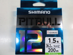 Shimano<br />PITBULL12<br />1.5号 200m サイトライム